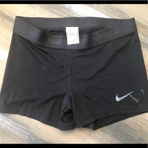 Nike pro compression shorts